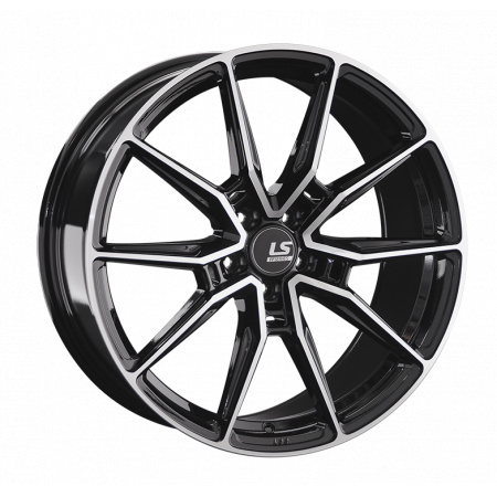 Диск литой 8,5*20 5*112 ET35 66,6 LS LS RC58 BKF в Луганске - 1