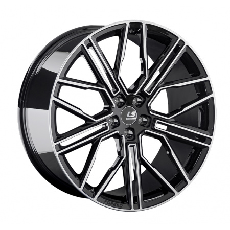 Диск кованый 10,5*22 5*112 ET31 66,6 LS LS FG08 BKF в Луганске - 1