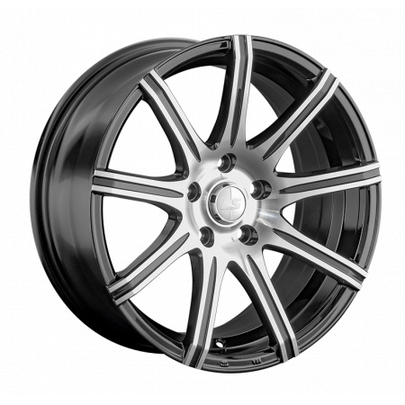 Диск литой 8*17 5*114,3 ET35 67,1 LS LS 1322 BKF в Луганске - 1