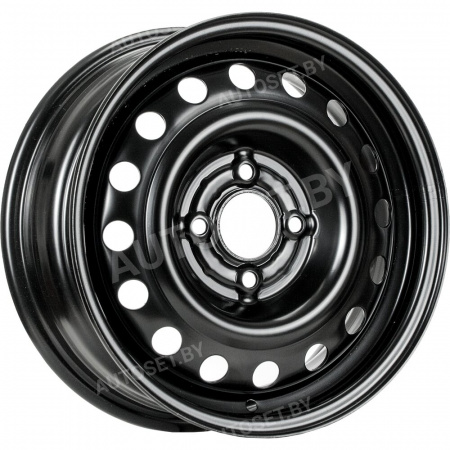 Диск штампованный 5,5*14 4*100 ET36 60,1 TREBL 53A36C Black в Луганске - 1