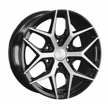 Диск литой 8*17 6*139,7 ET36 100,1 LS LS 1303 BKF в Луганске - 1
