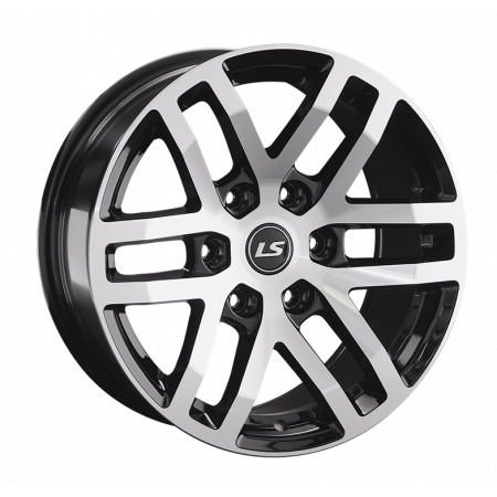 Диск литой 9*20 6*139,7 ET25 106,1 LS LS 1279 BKF в Луганске - 1