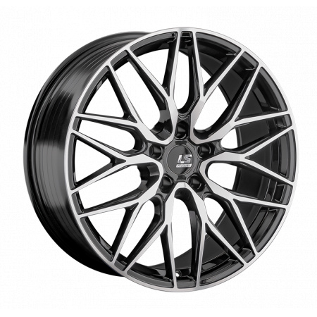 Диск литой 9*20 5*108 ET35 65,1 LS LS RC70 BKF в Луганске - 1