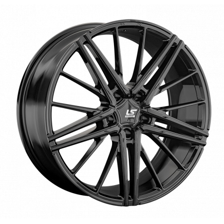 Диск литой 8,5*19 5*108 ET40 63,4 LS LS RC76 BK в Луганске - 1