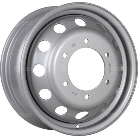Диск штампованный 6,5*15 5*160 ET60 65,1 Accuride Ford Transit Silver в Луганске - 1