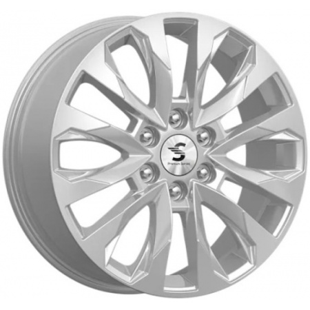 Диск литой 8,5*20 6*139,7 ET33 75,1 K&K КP006-03 elite-silver в Луганске - 1