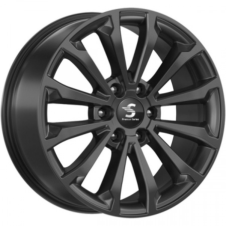 Диск литой 8,5*20 6*139,7 ET33 75,1 K&K КP006 fury black в Луганске - 1
