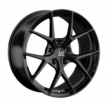 Диск литой 8*18 5*108 ET45 63,4 LS LS RC66 BK в Луганске - 1