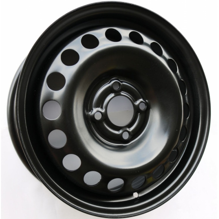 Диск штампованный 6,0*15 4*98 ET35 58,6 TREBL X40021 Black в Луганске - 1