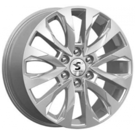 Диск литой 8*20 6*139,7 ET38 67,1 K&K КP007 elite-silver в Луганске - 1