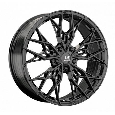 Диск литой 8,5*19 5*120 ET25 72,6 LS LS RC83 BK в Луганске - 1