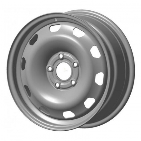 Диск штампованный 6,5*16 5*114,3 ET50 66,1 ТЗСК Renault Duster Silver в Луганске - 1