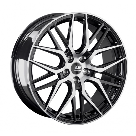 Диск кованый 8,5*20 5*114,3 ET45 67,1 LS LS FG04 BKF в Луганске - 1