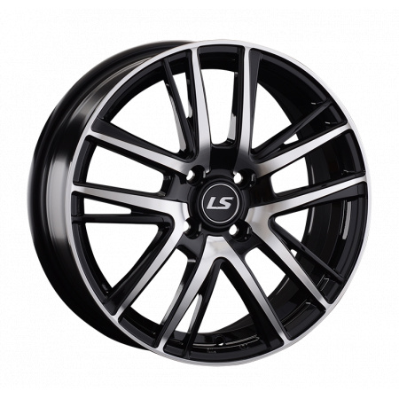 Диск литой 6,5*17 5*108 ET40 65,1 LS LS 917 BKF в Луганске - 1