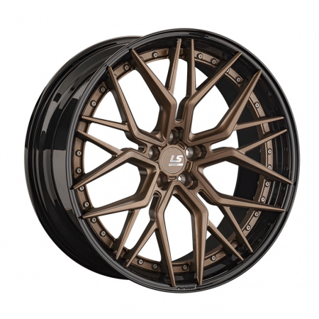 Диск кованый 10*22 5*112 ET18 66,6 LS LS FG35 BZBK в Луганске - 1