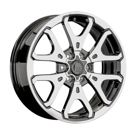 Диск кованый 7,5*18 6*139,7 ET30 106,1 LS LS FG20 BKF в Луганске - 1