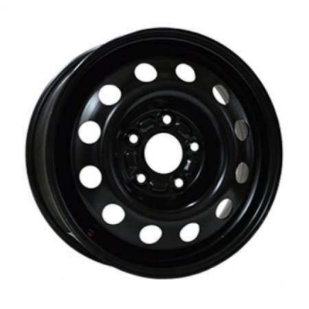 Диск штампованный 5,5*14 4*100 ET40 54,1 TREBL Hyundai Black в Луганске - 1