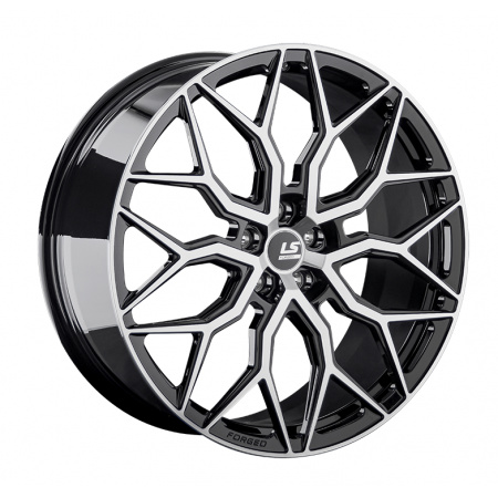 Диск кованый 9,5*22 5*108 ET48 63,3 LS LS FG13 BKF в Луганске - 1