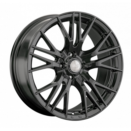 Диск литой 8*18 5*114,3 ET35 67,1 LS LS 861 BK в Луганске - 1