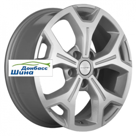 Диск литой 6,5*17 5*120 ET60 65,1 Khomen Wheels KHW1710(2) (VW Multivan) F-Silver-FP в Луганске - 1