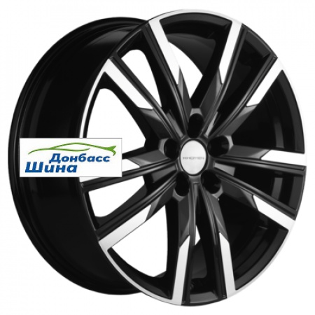 Диск литой 7,5*19 5*108 ET46 63,4 Khomen Wheels KHW1905 (Geely Monjaro/Tugella) Gray-FP в Луганске - 1
