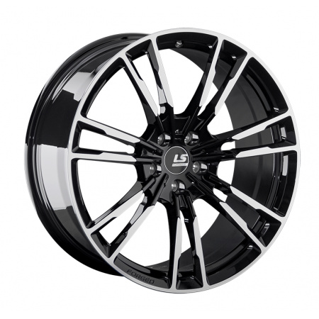 Диск кованый 10*20 5*112 ET35 66,6 LS LS FG06 BKF в Луганске - 1