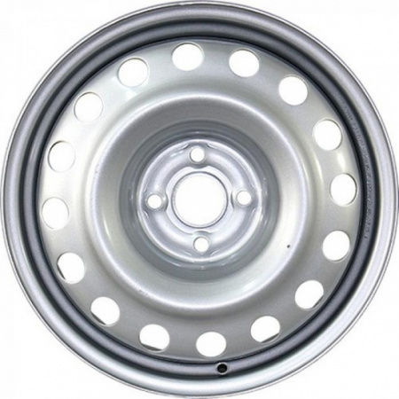 Диск штампованный 6.0*15 4*100 ET50 60,1 Trebl RENAULT Silver в Луганске - 1