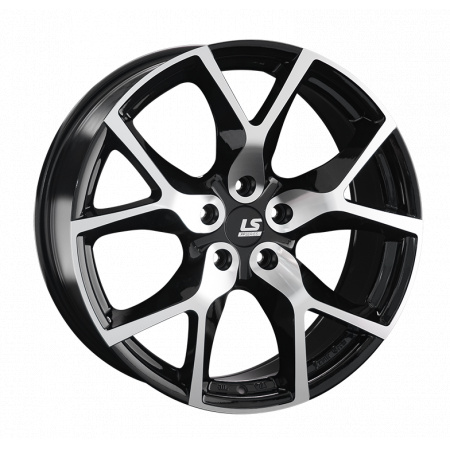Диск литой 8,5*20 5*120 ET45 72,6 LS LS RC12 BKF в Луганске - 1