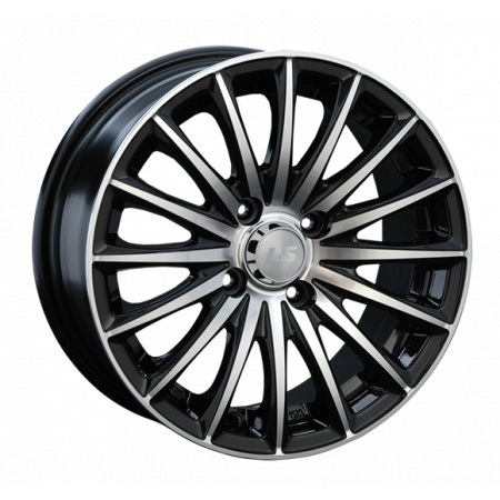 Диск литой 6,5*15 4*100 ET45 73,1 LS LS 804 BKF в Луганске - 1