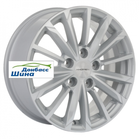 Диск литой 6,5*16 5*114,3 ET45 67,1 Khomen Wheels KHW1611 (Huyndai/Mazda) F-Silver в Луганске - 1