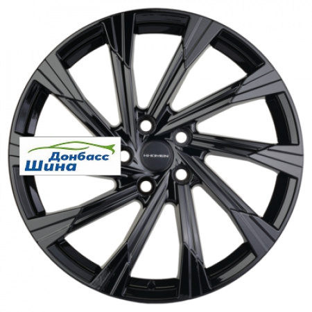 Диск литой 7,5*19 5*112 ET32 66,6 Khomen Wheels KHW1901 (BMW X3/X4) Black в Луганске - 1
