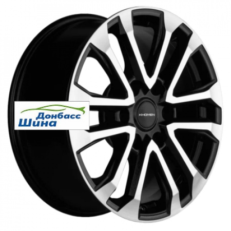 Диск литой 7,5*18 6*139,7 ET38 67,1 Khomen Wheels KHW1805 (L200) Black-FP в Луганске - 1