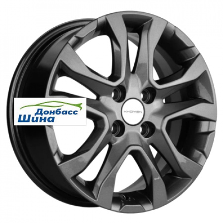 Диск литой 6*15 4*98 ET36 58,5 Khomen Wheels KHW1503 (Lada Granta) Gray в Луганске - 1
