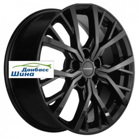Диск литой 7*18 5*114,3 ET48,5 67,1 Khomen Wheels KHW1806 (Sportage) Black в Луганске - 1