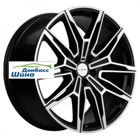 Диск литой 11*21 5*112 ET43 66,6 Khomen Wheels KHW2105 (X5/X6/X7 осн.) Black-FP в Луганске - 1