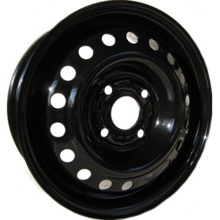 Диск литой 5,0*13 4*100 ET52А49А 56,6 Daewoo Lanos Black в Луганске - 1