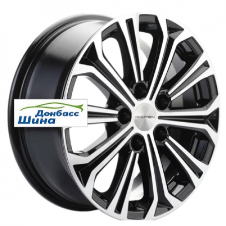 Диск литой 6,5*16 5*114,3 ET41 67,1 Khomen Wheels KHW1610 (Kia) Black-FP в Луганске - 1