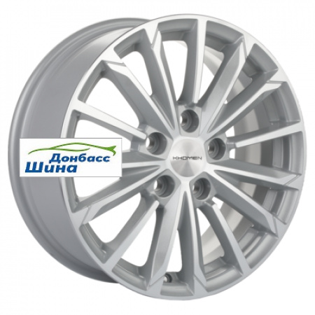 Диск литой 6,5*16 5*108 ET50 63,3 Khomen Wheels KHW1611 (Focus) F-Silver в Луганске - 1