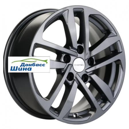 Диск литой 6,5*16 5*100 ET39 57,1 Khomen Wheels KHW1612 (Polo) Gray в Луганске - 1