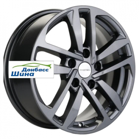 Диск литой 6,5*16 5*114,3 ET45 60,1 Khomen Wheels KHW1612 (Toyota/Suzuki) Gray в Луганске - 1