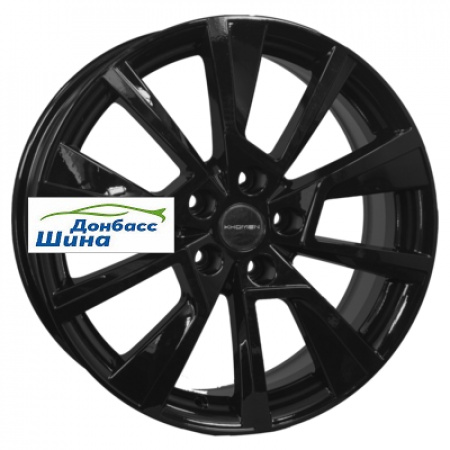 Диск литой 7*18 5*108 ET33 60,1 Khomen Wheels KHW1802 (OMODA C5) Black в Луганске - 1