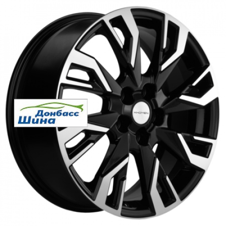 Диск литой 7*18 5*108 ET33 60,1 Khomen Wheels KHW1809 (OMODA C5) Black-FP в Луганске - 1