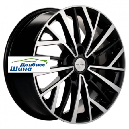 Диск литой 7*17 5*114,3 ET37 66,5 Khomen Wheels KHW1717 (Jolion) Black-FP в Луганске - 1