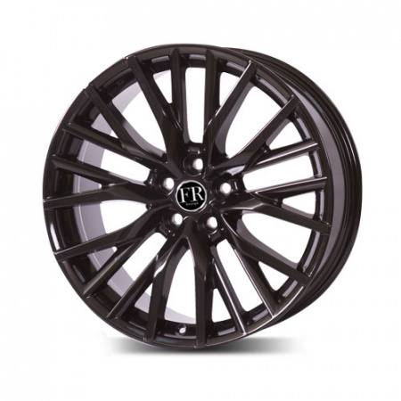 Диск литой 8,0*20 5*114,3 ET30 60,1 FR REPLICA LX272 (Black) в Луганске - 1