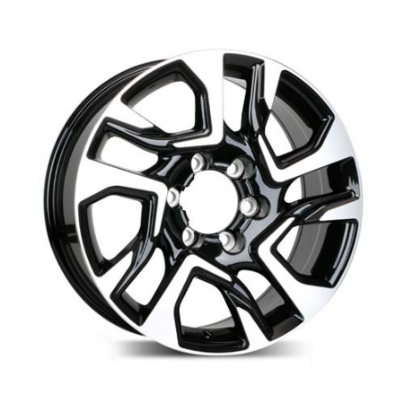 Диск литой 8,5*20 6*139,7 ET25 106,2 FR REPLICA IVF-957 BM в Луганске - 1