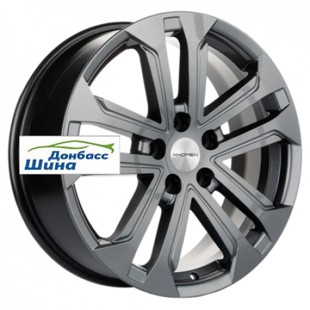 Диск литой 7*18 5*114,3 ET50 54,1 Khomen Wheels KHW1803 (Coolray) Gray в Луганске - 1