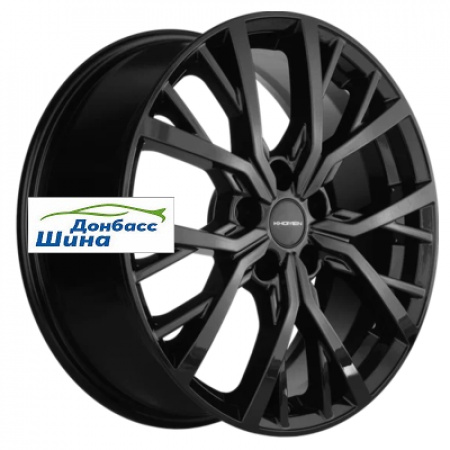 Диск литой 7*18 5*110 ET50 63,3 Khomen Wheels KHW1806 (CS35/CS35 Plus) Black в Луганске - 1
