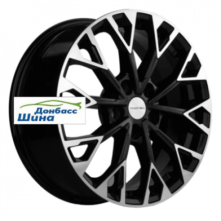 Диск литой 7*17 5*114,3 ET35 60,1 Khomen Wheels KHW1718 (Toyota RAV4/ Lexus NX) Black-FP в Луганске - 1