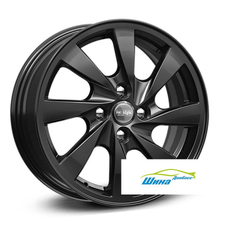 Диск литой 6*15 4*98 ET33 58,6 iFree Original Kalina Cross КС928 Black в Луганске - 1