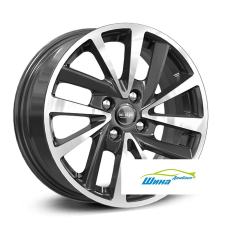 Диск литой 6*15 4*100 ET36 60,1 iFree Original ZV Sandero Stepway КС899 BFP в Луганске - 1